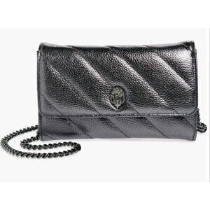 Kurt Geiger London Soho Metallic wallet on Chain NWT